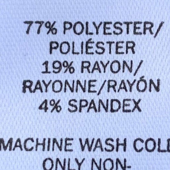 Loft Top Women's Size X-Large Gold White Ruffle Bell Sleeve Striped Vacation - Picture 4 of 6